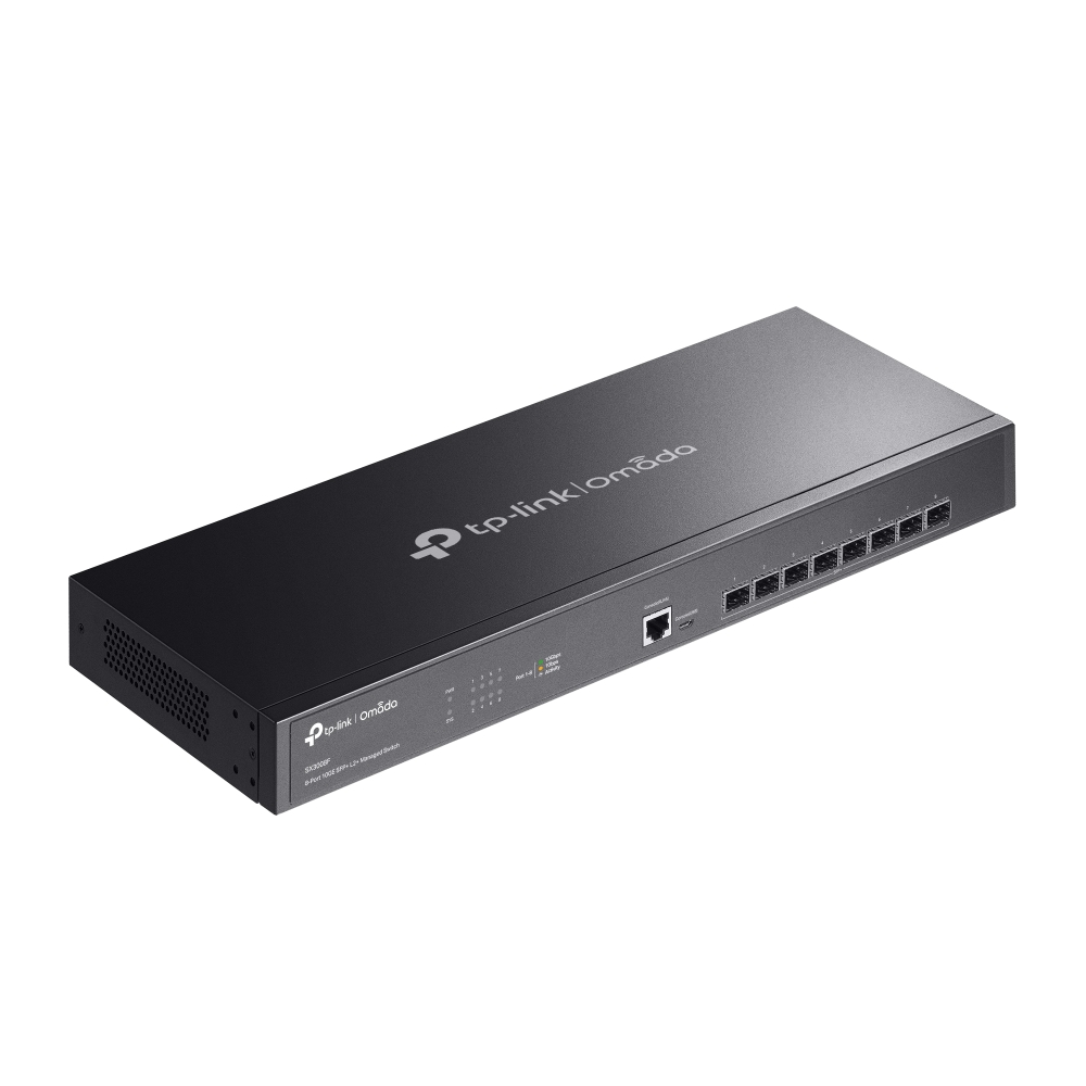 ส่งแมสได้ 🛵TP-LINK SX3008F (TL-SX3008F) Omada 8-Port 10GE SFP+ L2+ Managed Switch