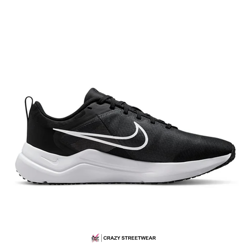 Nike Downshifter 12 'Black White' (DD9293-001 / DD9294-001) สินค้าลิขสิทธิ์แท้ Nike รองเท้า ไนกี้ของแท้ รองเท้าวิ่ง