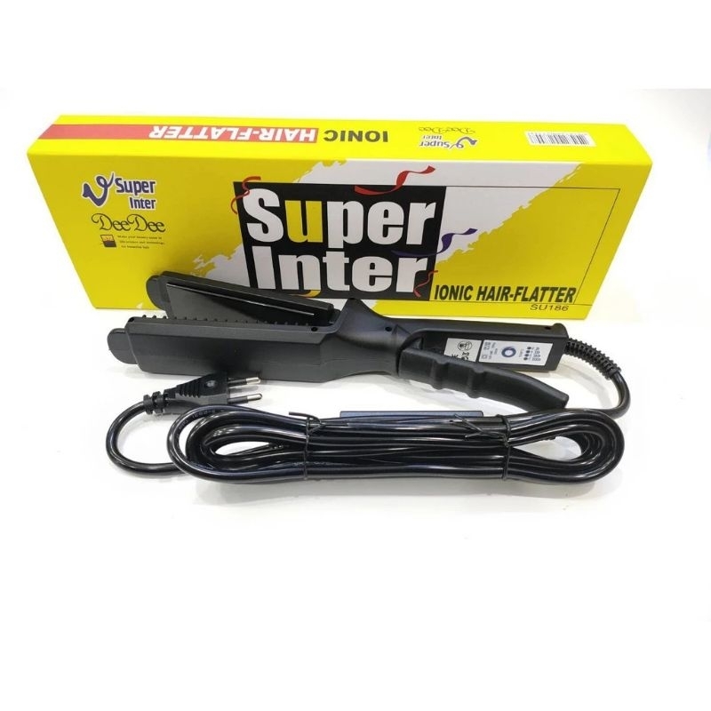 Super V Inter รุ่น DeeDee เครื่องหนีบผม ซุปเปอร์ วี อินเตอร์ 3 รุ่น SU186 SU288 SU389