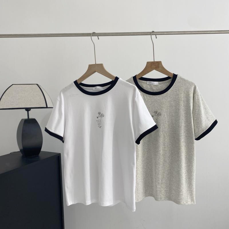 Mickey T-shirt เสื้อยืดคอกลมแขนสั้น