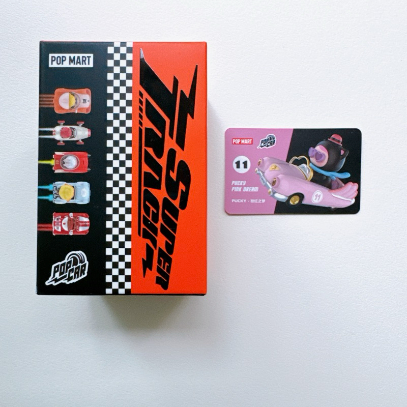 POPMART Popcar Super track - Pucky Pink Dream