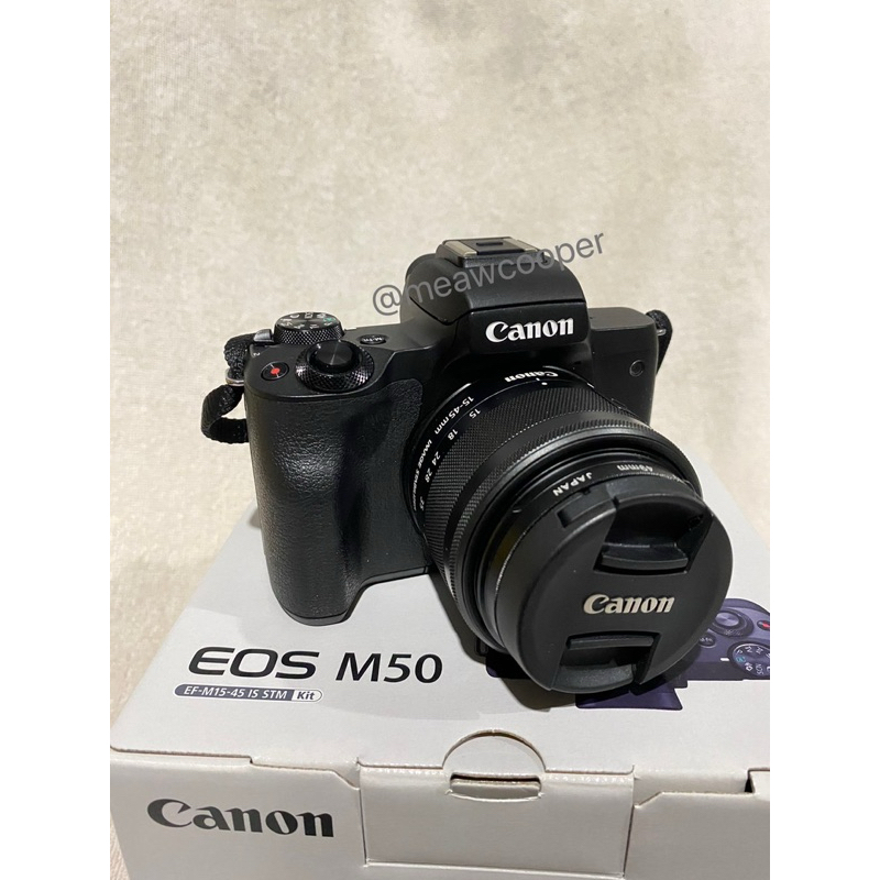 กล้องถ่ายรูป Cannon EOS M50 ✅มือสอง ใช้งานแค่2-3ครั้ง
