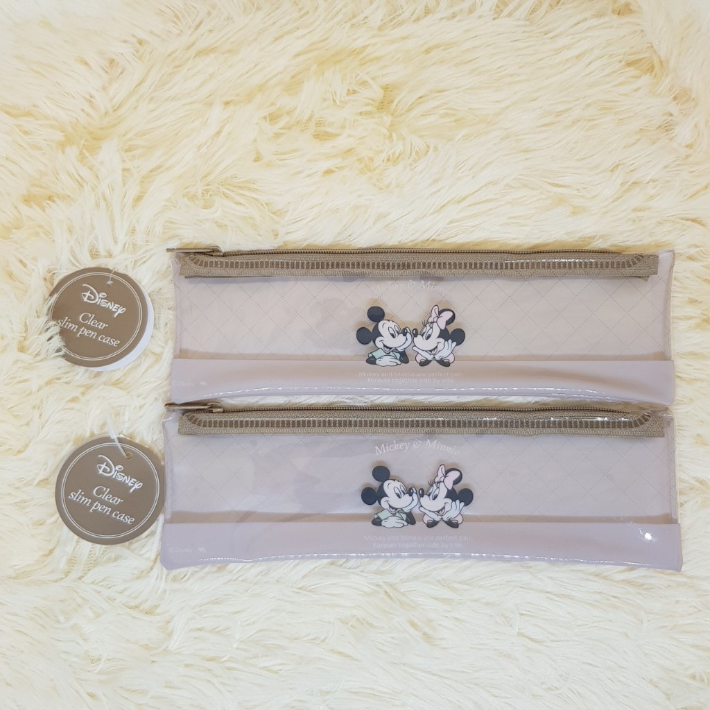 ซองซิป ซองพลาสติก ขนาด 6x21.5 ซม. ใส่เครื่องเขียน เครื่องสำอาง ของจุกจิก ลายการ์ตูนลิขสิทธิ์ จากประเทศญี่ปุ่น
