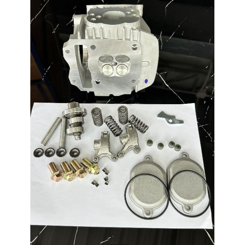 ฝาสูบ125/4วาวใส่ลูก57-58-59มิลขนาดวาล์วเบอร์18-21มิลฝาสูบยังไม่เซ็ทหลังวาล์ว