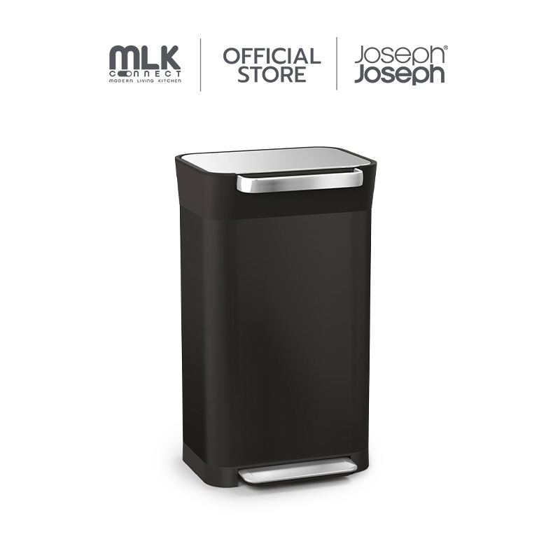 Joseph Joseph ถังขยะสำหรับอัดขยะ ความจุ 30 ลิตร รุ่น Titan สี Black N30146