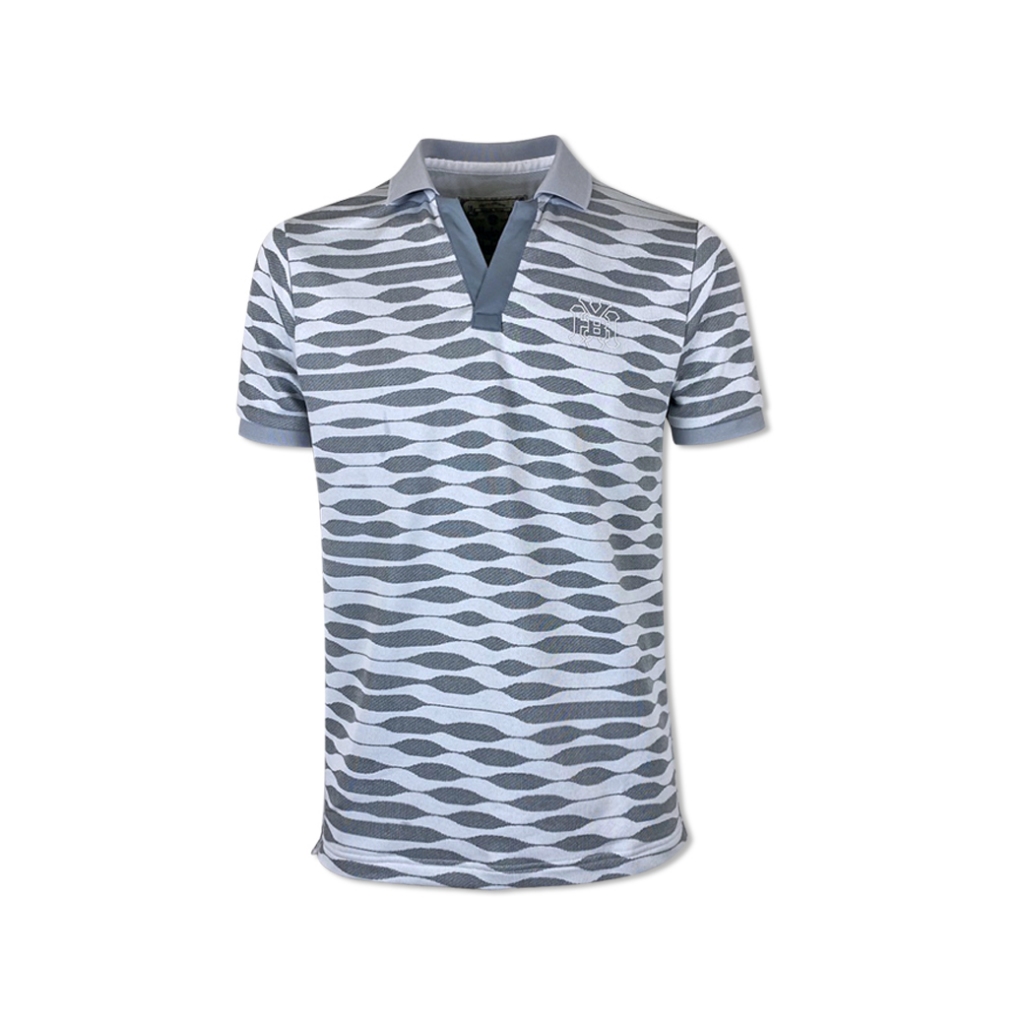 Hybrid Polo Men ไฮบริดเสื้อโปโลผู้ชาย สีเทา (Top Dye) MPL-271-TD