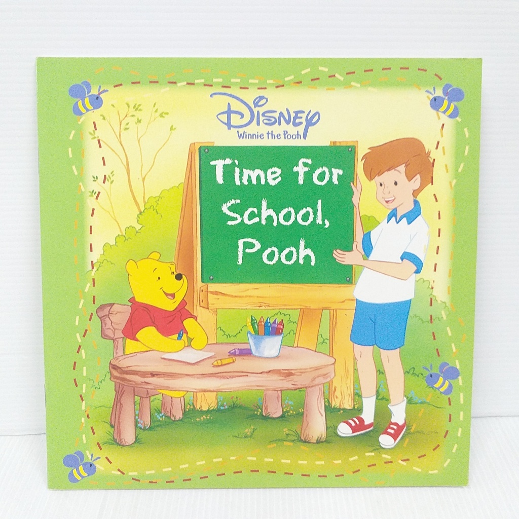 Time for School, Pooh นิทานภาษาอังกฤษ มือสอง Pooh Book นิทานหมีพูห์ ปกอ่อน