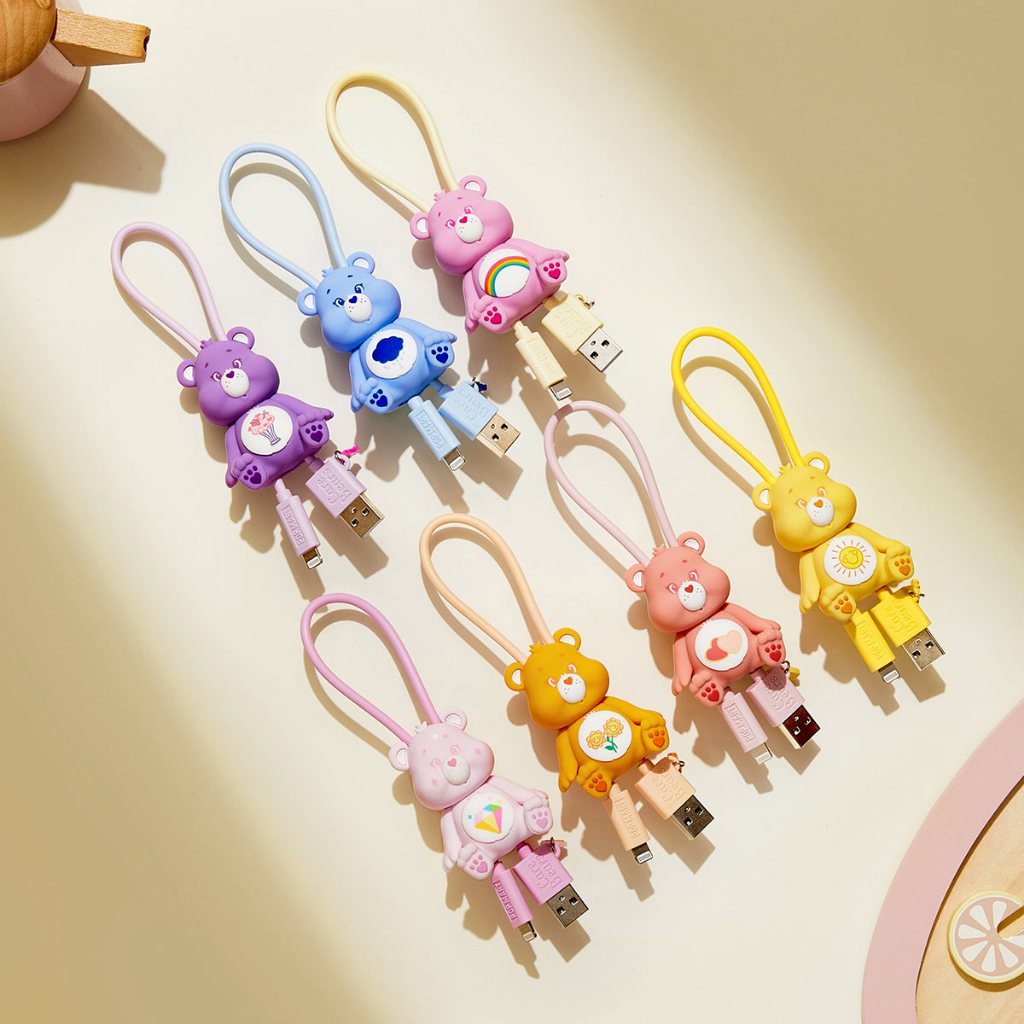(พร้อมส่งจากไทย) POP MART สายชาร์จ Care Bears Cozy Life Series - Cable พร้อมส่ง