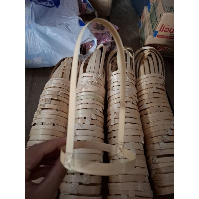 หูหิ้วไม้ไผ่ 28-32 ออนซ์( 100ชิ้น)