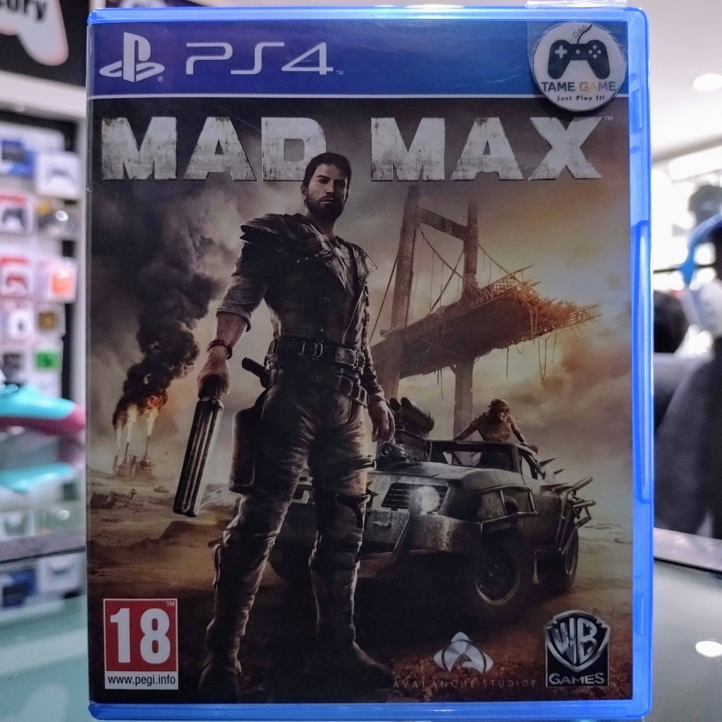 (ภาษาอังกฤษ) มือ2 PS4 Mad Max เกมPS4 แผ่นPS4 มือสอง (Madmax เล่นกับ PS5 ได้)