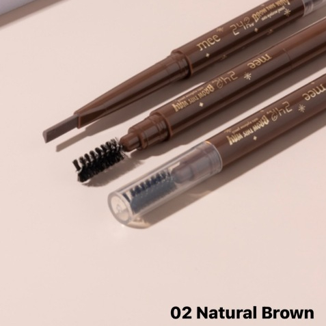 +Mee 24hrs Brow This Way Auto Eyebrow Pencil // ดินสอเขียนคิ้ว หัวหยดน้ำ // รุ่นวัตสัน ราคา ถูกที่สุด ดีลบีเคเค แกลเลอรีภาพที่ 6