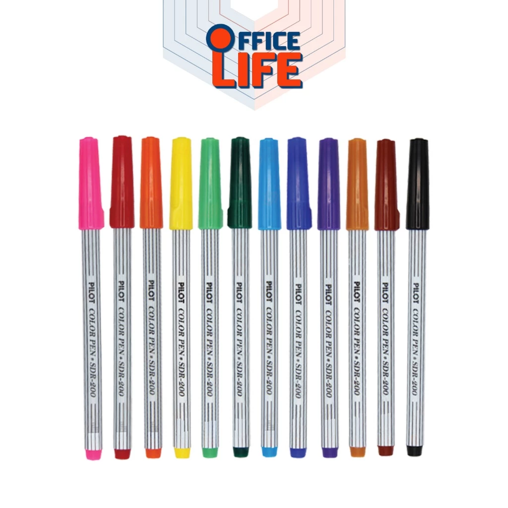 PILOT ไพล็อต ปากกาเมจิก เมจิค ปากกาเคมี Pilot รุ่น SDR-200 (1 ด้าม )