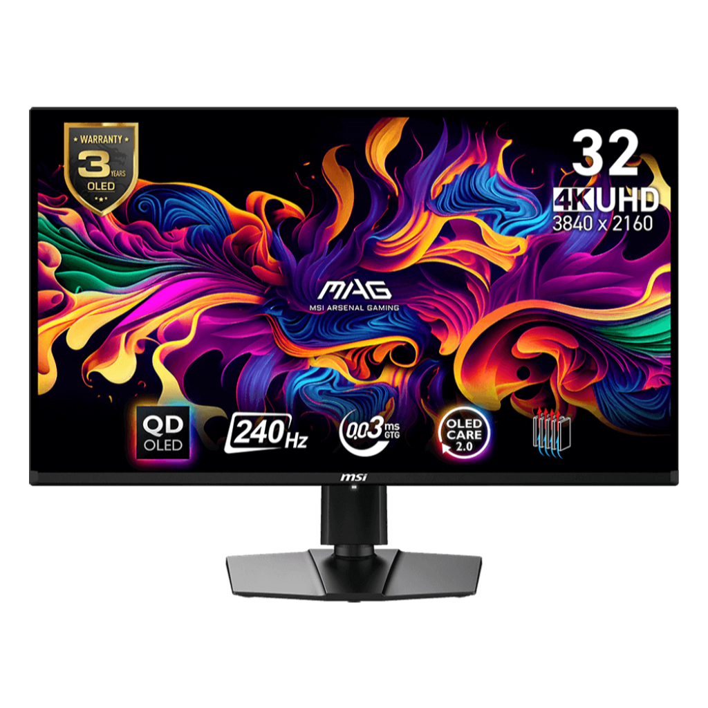 [Pre-order] MSI MAG 321UPX QD-OLED จอคอมพิวเตอร์ จอมอนิเตอร์