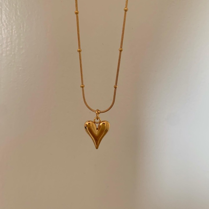 HER OBJECTIVE_HER MITTY HEART NECKLACE