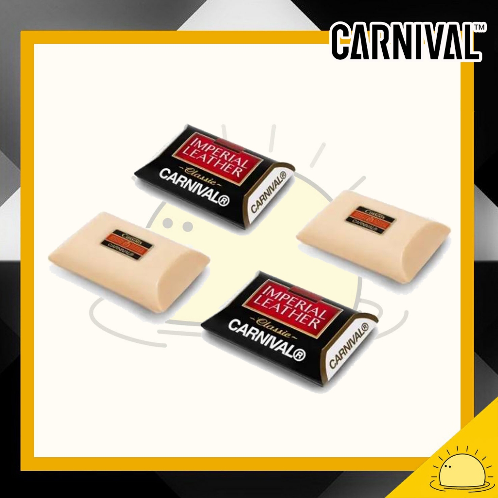 CARNIVAL X IMPERIAL LEATHER ORIGINAL BAR SOAP BLACK