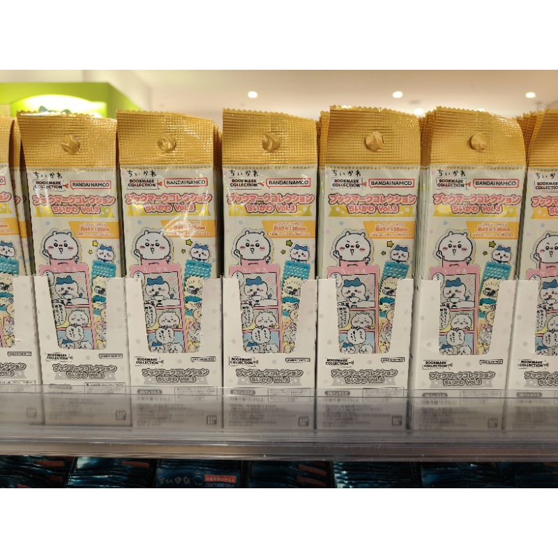 (ไลฟ์ ลด50%) ซองสุ่มที่คั่นหนังสือ Chiikawa ของแท้จาก Chiikawa land