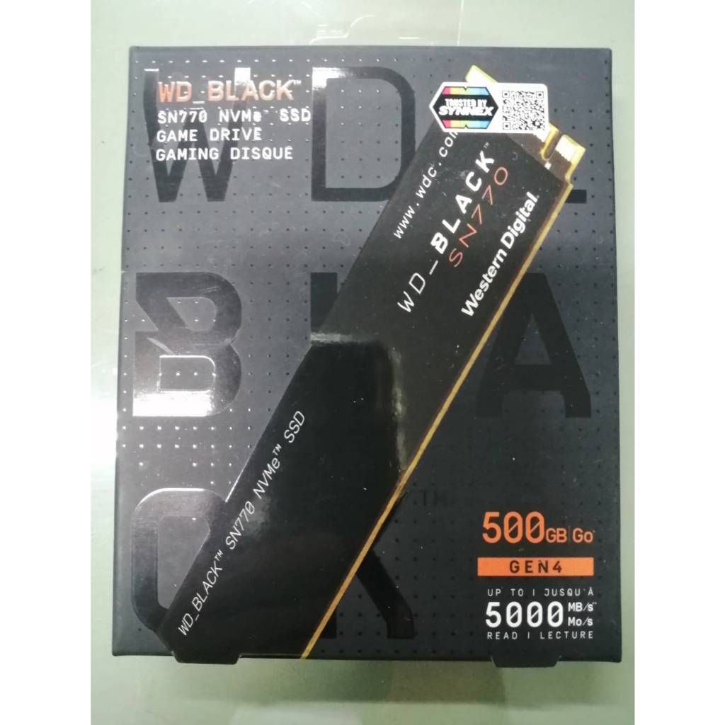 WD BLACK SN770 500 GB SSD (เอสเอสดี)
