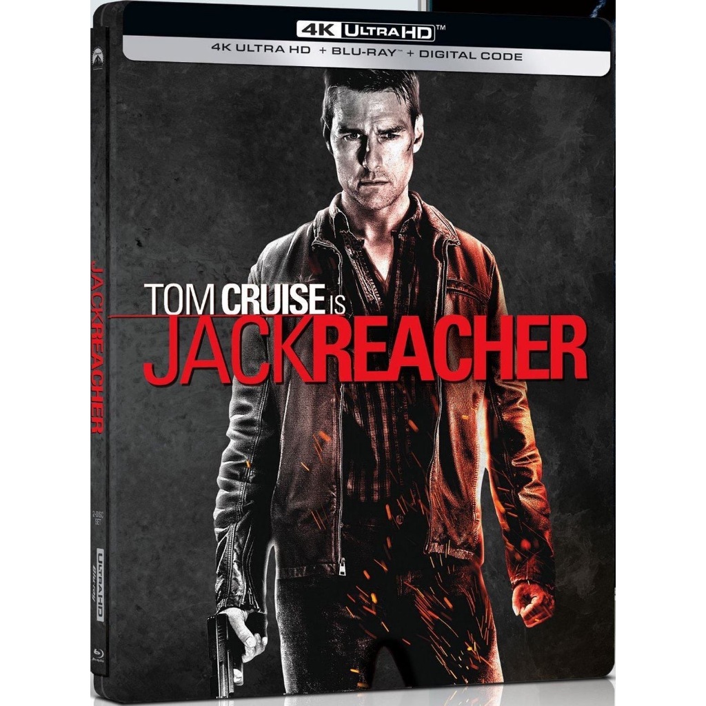 [Pre-Order] Jack Reacher (Best Buy Exclusive SteelBook / 4K Ultra HD + Blu-ray + Digital 4K) แท้