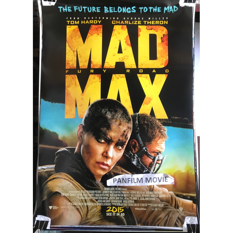 Mad Max Poster ลิขสิทธิ์แท้