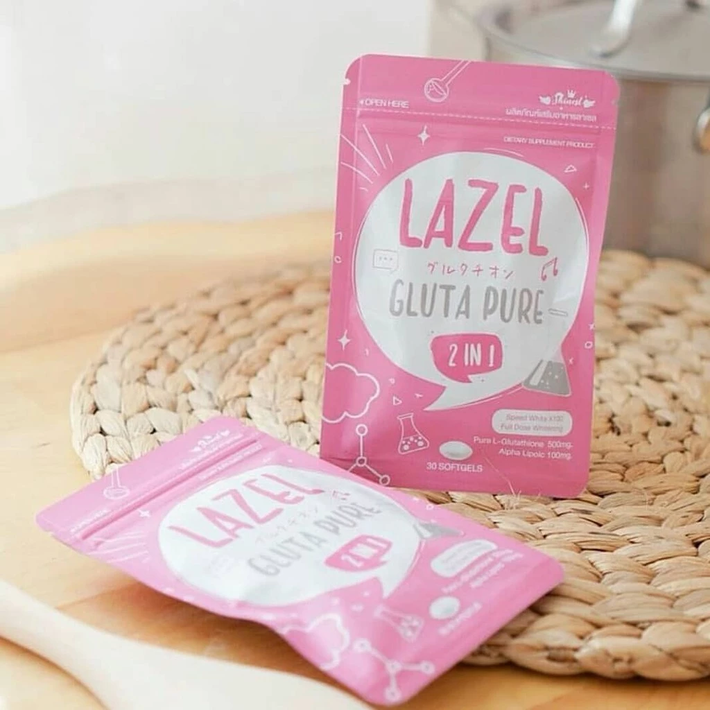 Lazel Gluta 2in1 อาหารเสริมผิวขาว กระจ่างใส ดูแลผิว thumbnail 5