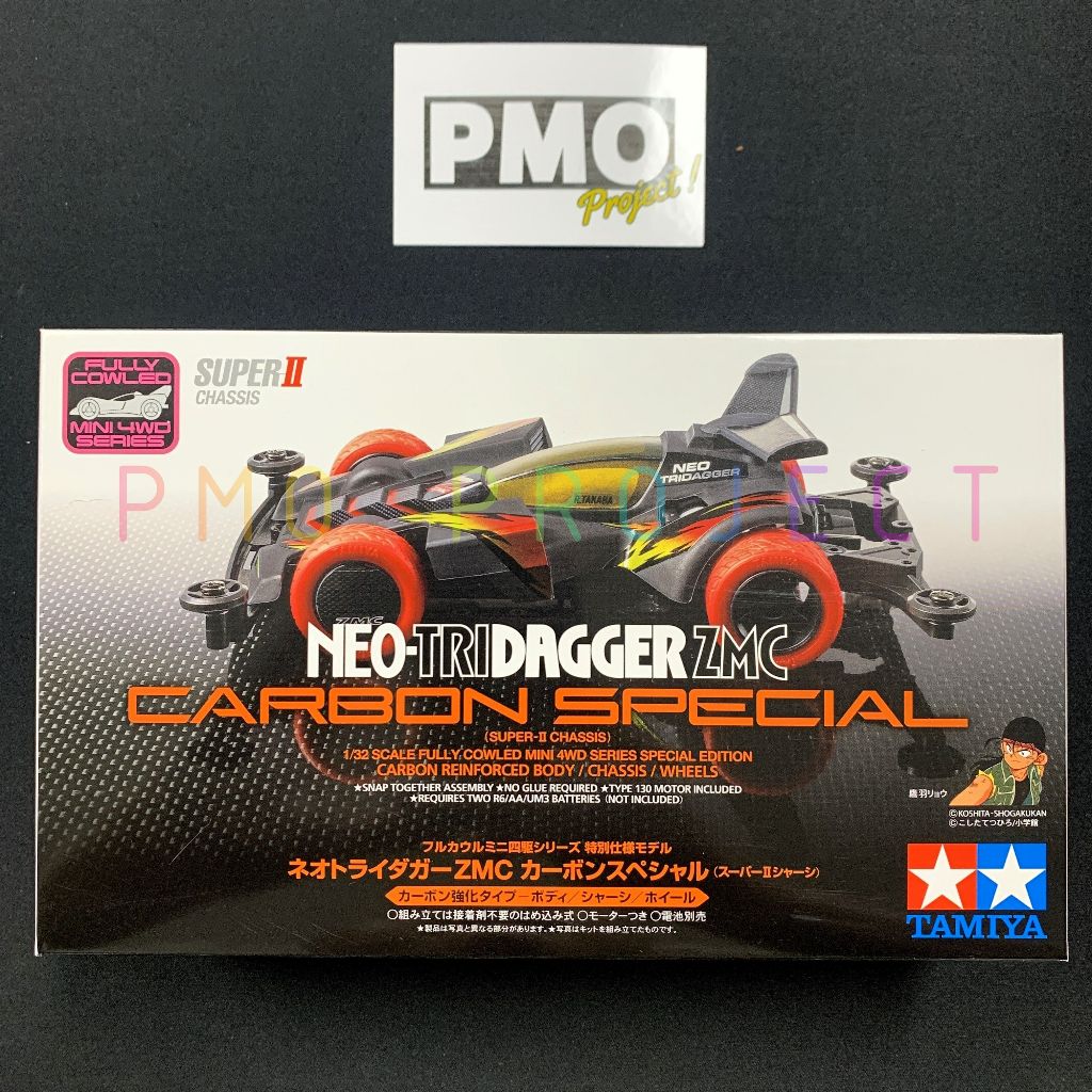 TAMIYA 95508 NEO-TRIDAGGER ZMC CARBON SPECIAL (Super-II Chassis)
