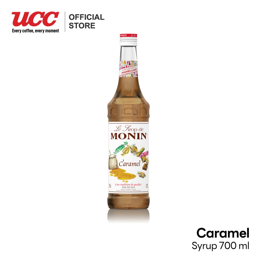 MONIN Caramel Syrup น้ำเชื่อมกลิ่นคาราเมล 700ml.