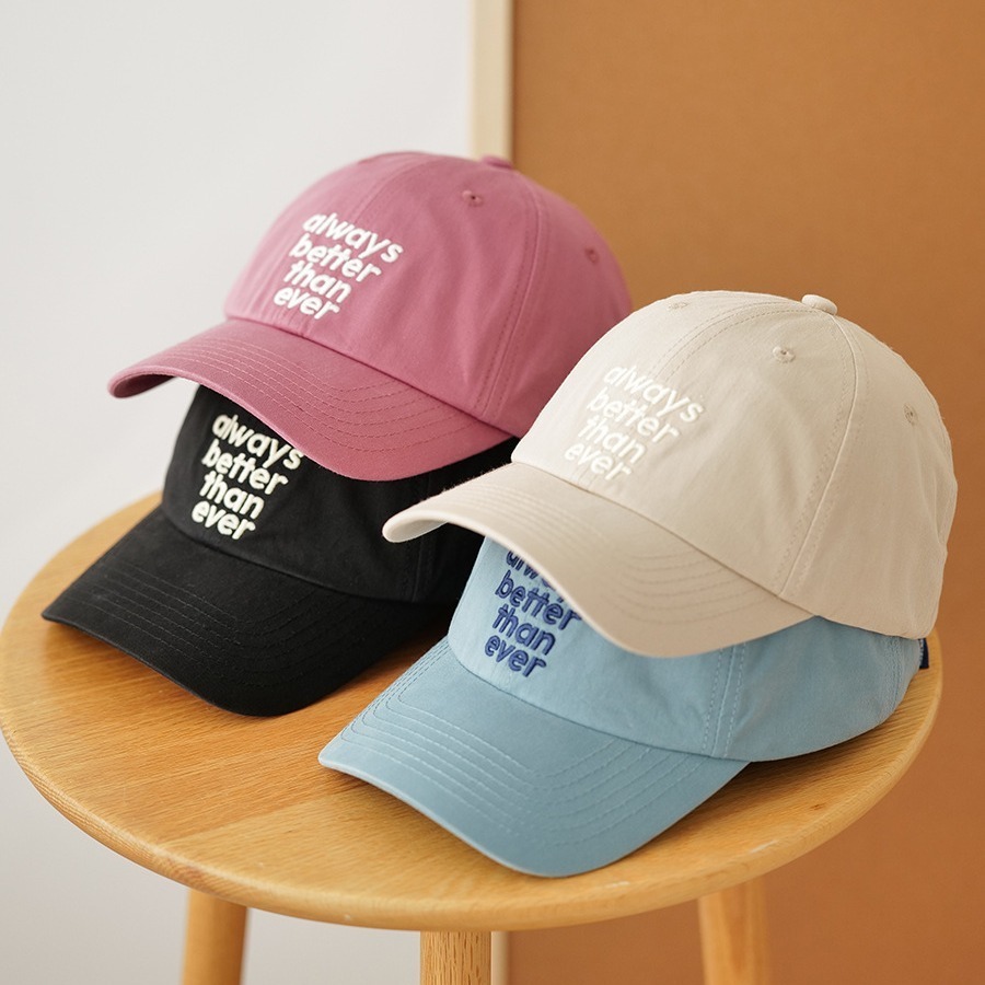 หมวกเบสบอล แบบนิ่ม ปัก than ever มี5สี  คุณภาพสู สไตล์เกาหลี