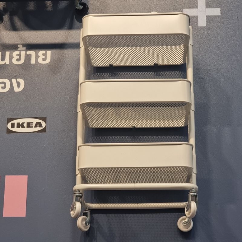 [IKEAแท้] รถเข็น  RASKOG ขนาด 35x45x77 ซม.