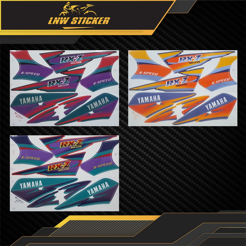 สติ๊กเกอร์ RXZ รุ่น7 ปี1995 YAMAHA RXZ 135