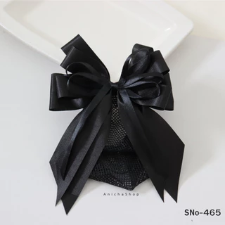 เน็ตติดผม สีดำ สำหรับติดผมพยาบาล พนักงาน นักเรียน นิสิต นักศึกษา ข้าราชการ