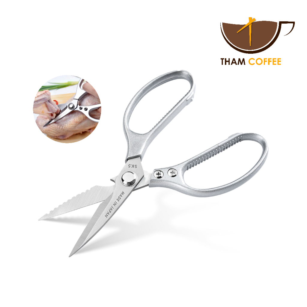 กรรไกรทำครัว กรรไกรตัดอาหาร   SK5 ตัดเนื้อ kitchen scissor Tham coffee