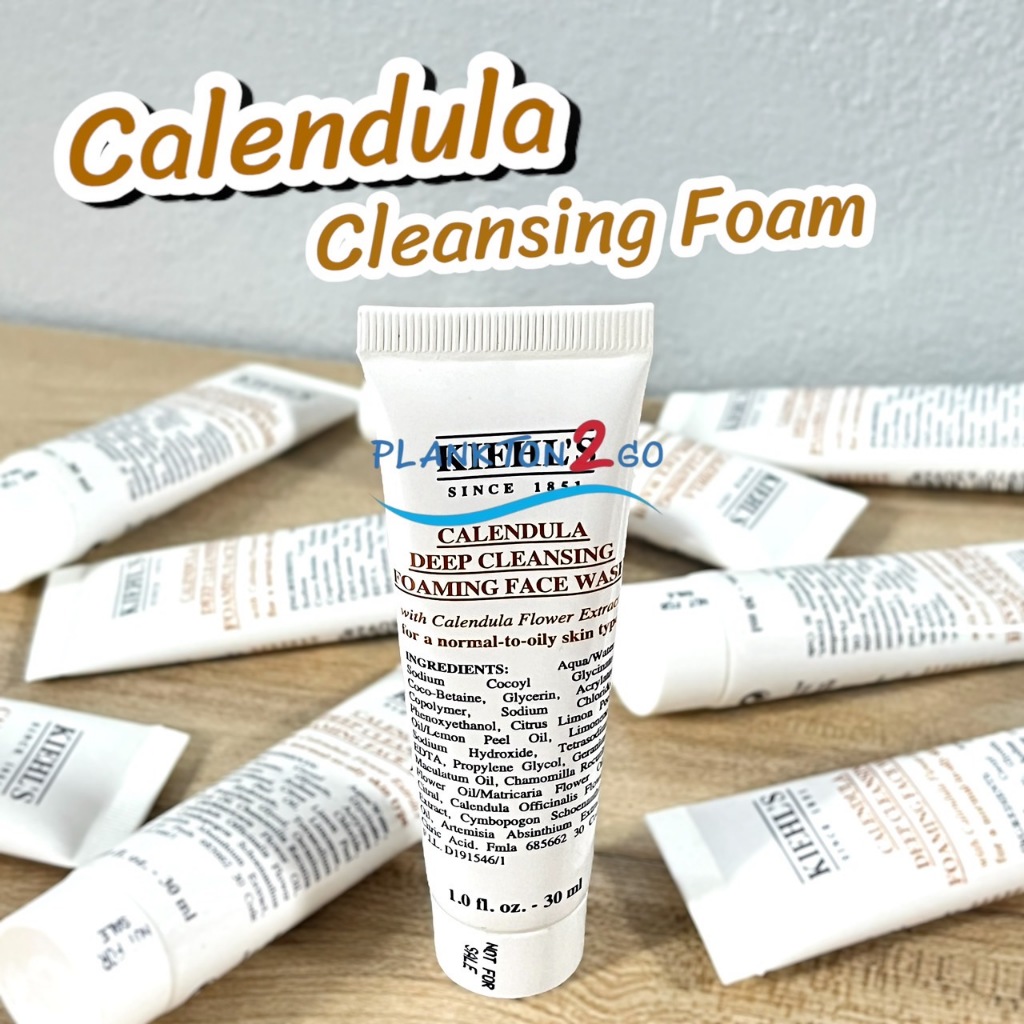 คีลส์ Kiehl's Calendula Deep Cleansing Foaming Face Wash 30ml โฟมหน้าสูตรอ่อนโยน