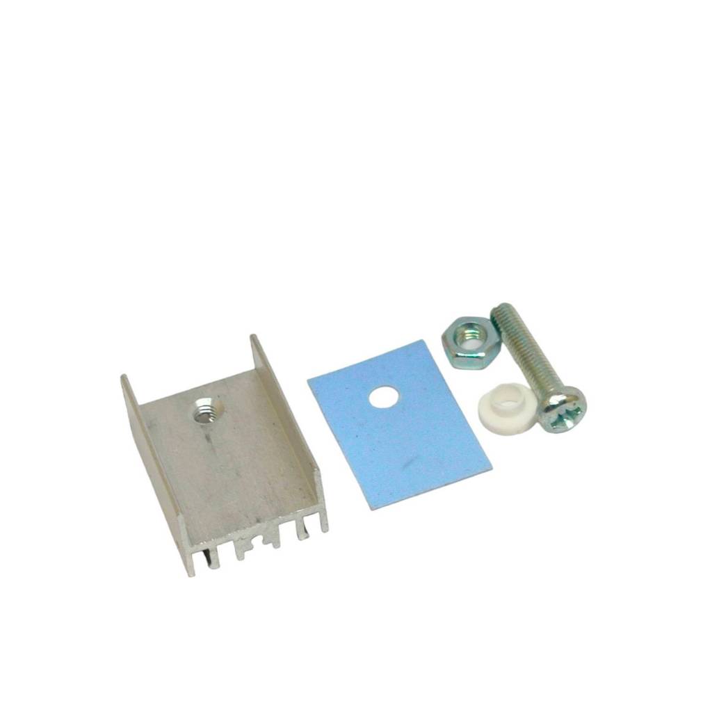 1ชุด ฮีทซิงค์ ระบายความร้อนทรานซิสเตอร์ heat sink  TO-220