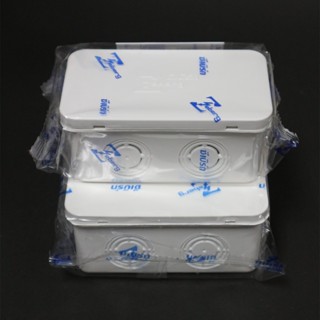 กล่องพักสายสี่เหลี่ยม PVC 2x4 #4x4