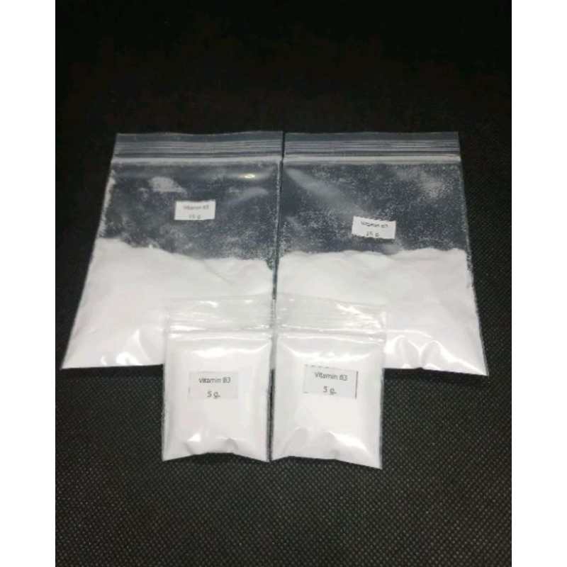 Vitamin B3 (Niacinamide) วิตามินบี 3 (ไนอะซินาไมด์)แบ่งขายปริมาณ 5 กรัม และ 15 กรัม