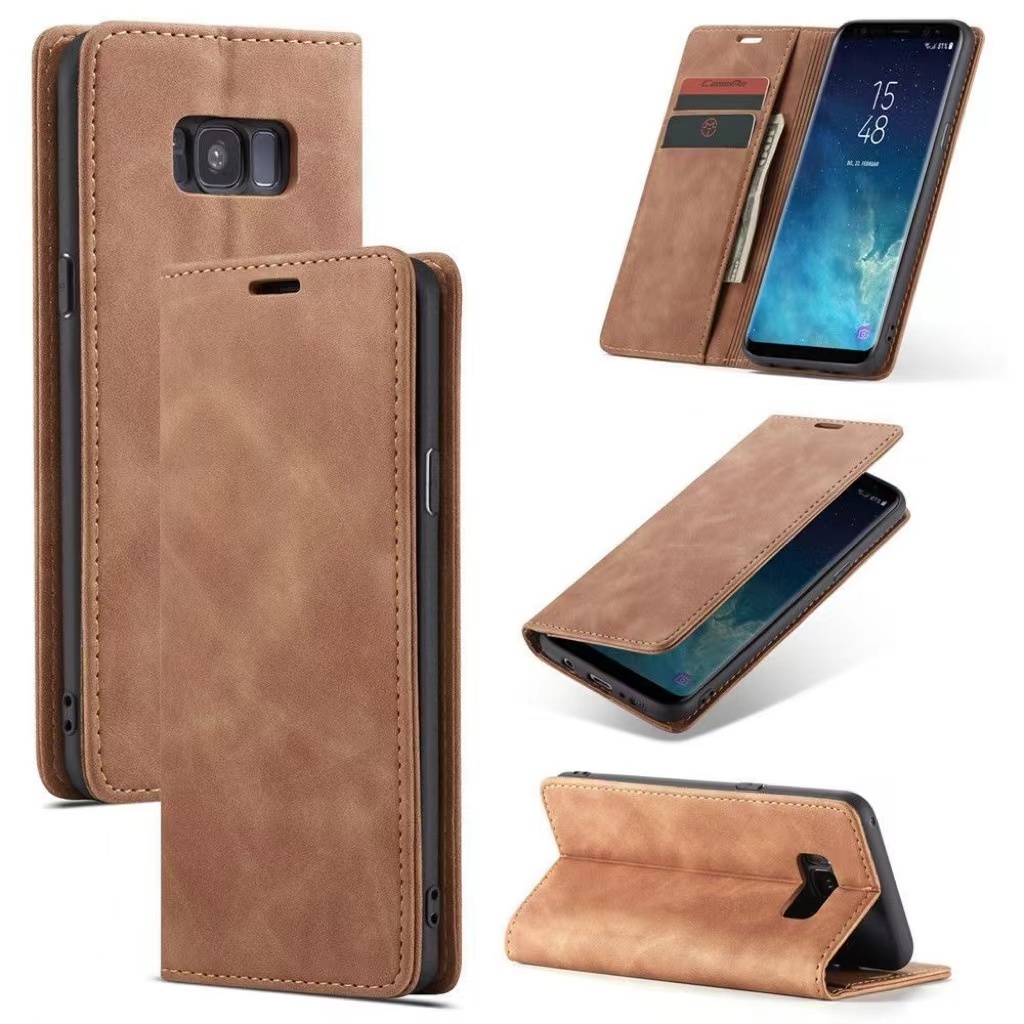 เคสฝาพับ หนัง Xunte สำหรับ Samsung S8 S8plus S7edge J8 S20 Plsu Ultar S20FE S21 Plus Ultra S21FEกระเป๋า ซอง ฝาพับ ซัมซุง