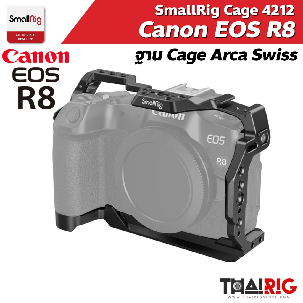 📌ส่งจากไทย📦 SmallRig Cage Canon R8 4212 เคสกล้อง แคนนอน EOS R 8