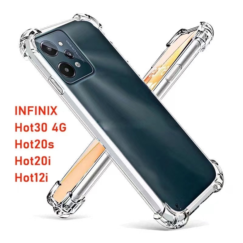 เคสใส กันกระแทก สำหรับiNfinix Hot40 Hot40i Hot40pro Hot30 Hot30i Hot30S Hot20 Hot20iเคส ใสกันกระแทก