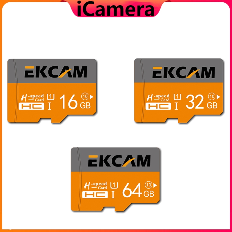 🇹🇭iCamera (ของแท้) เมมโมรี่การ์ด 16GB 32GB 64GB Memory Card Micro SD SDHC 16GB/32GB Class10
