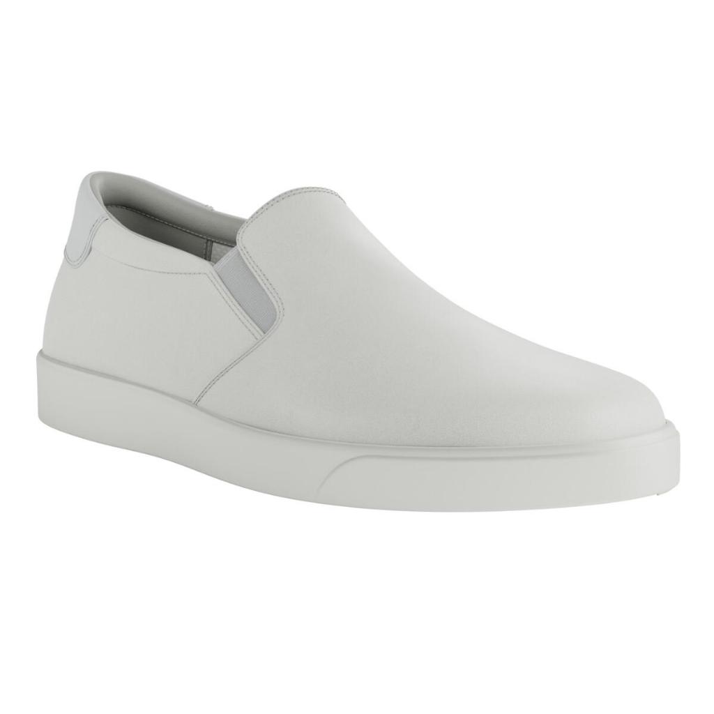 ECCO รองเท้าผ้าใบหนังสลิปออนผู้ชาย STREET LITE MEN'S SNEAKER สีขาว
