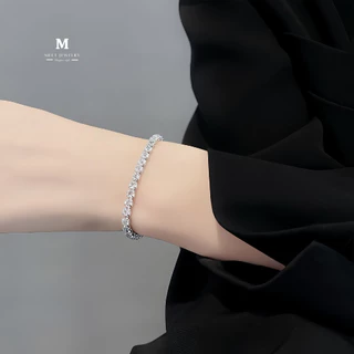 MEET💕กำไลเงิน Sea tears กำไลเงินแท้ สร้อยข้อมือสวยๆ กำไลเพชร กำไลแฟชั่น กำไลข้อมือเงินแท้