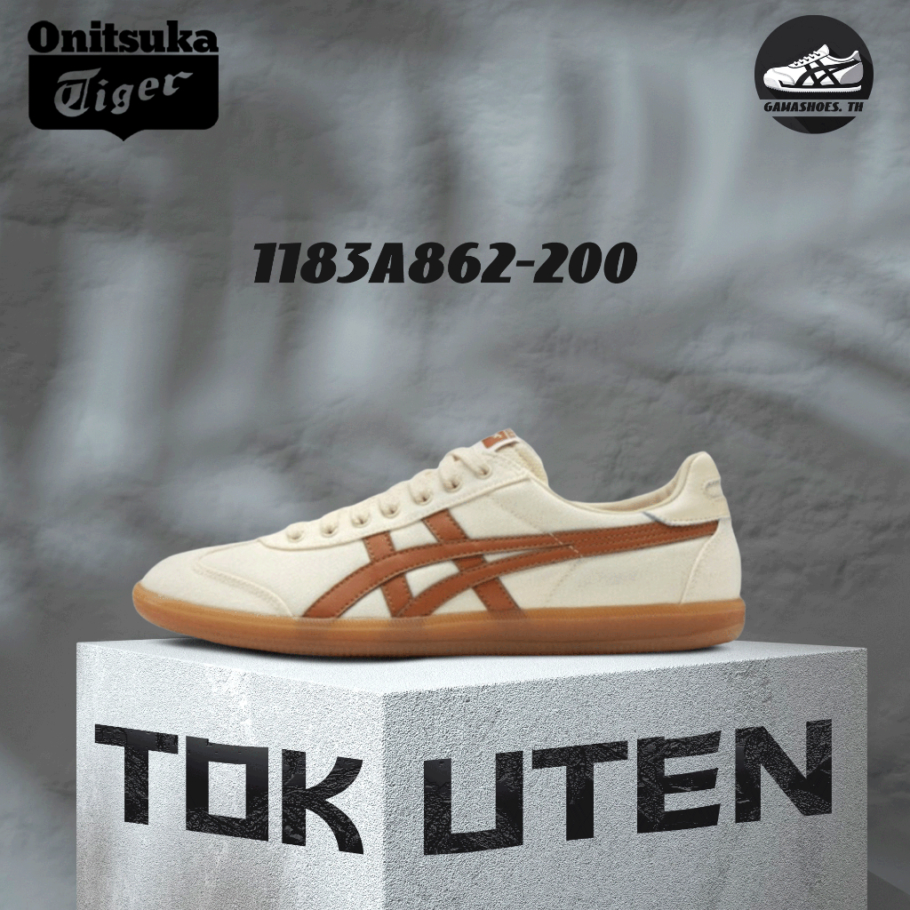 พร้อมส่ง !! Onitsuka Tiger Tokuten 1183A862-200 รองเท้าลําลอง ของแท้ 100%