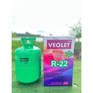 น้ำยาแอร์ น้ำยาทำความเย็น R-22 บรรจุ 13.6 กก. ยี่ห้อ VEOLET เกรดพรีเมี่ยม