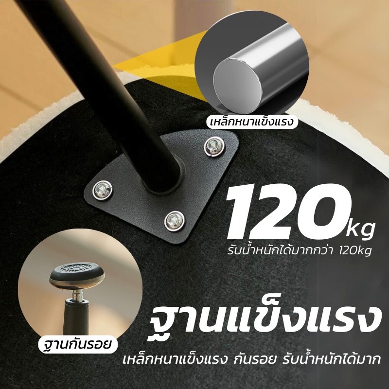 เก้าอี้โซฟา เบาะหนานุ่ม สไตล์มินิมอล นั่งทำงาน ตกแต่งคาเฟ่ ร้านกาแฟ ขาไม้เหล็กแข็งแรง - รูปที่ 6