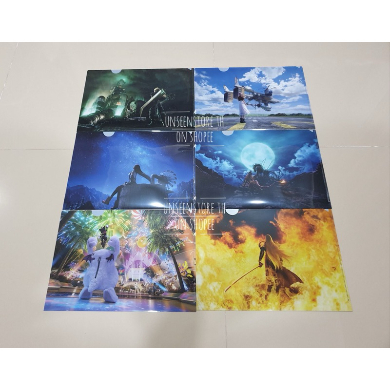Final Fantasy VII Rebirth A4 Clear files (Not for sale)