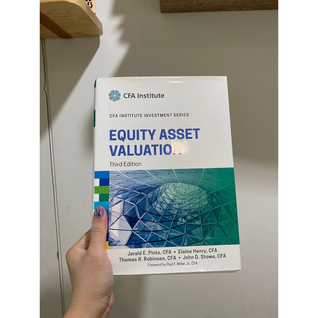 หนังสือ Equity Asset Valuation