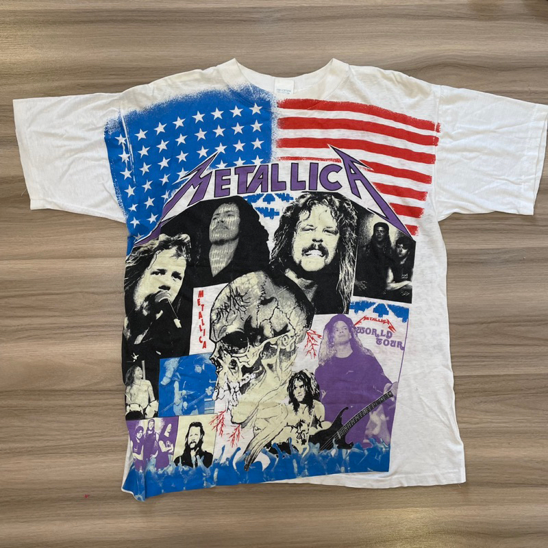 Metallica Vintage bootleg เสื้อสะสม