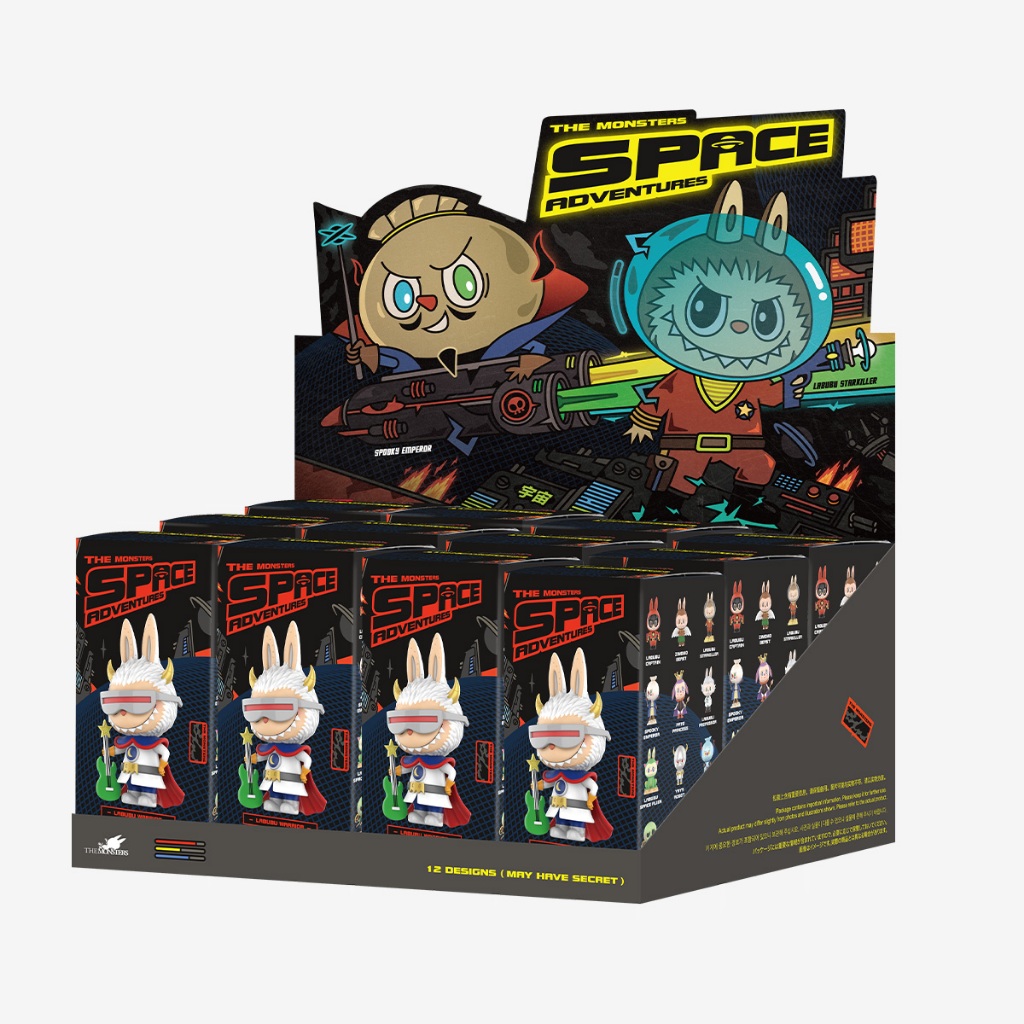 [ยกbox] กล่องสุ่ม POP MART LABUBU The Monsters Space Adventures Series ไม่แกะซีล ยกบ็อก ของแท้ พร้อมส่ง