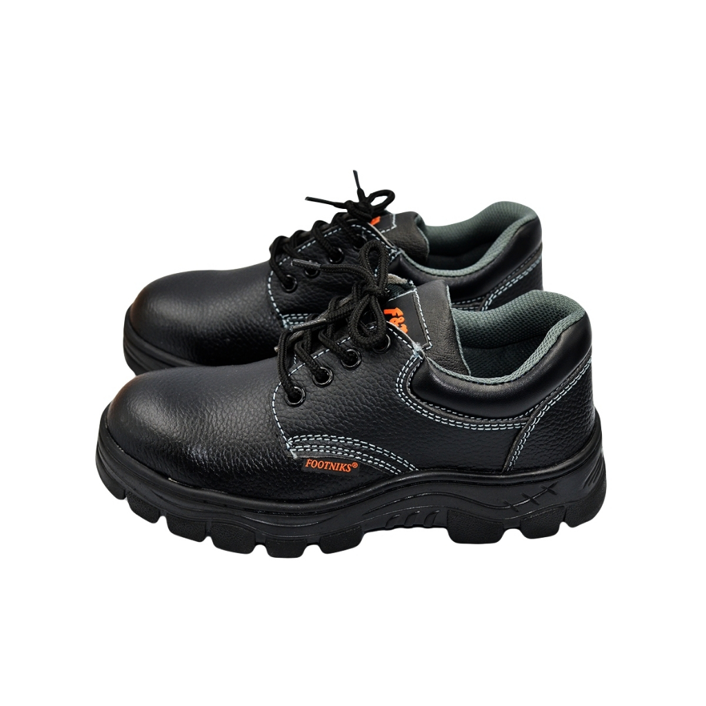 🔥⚡️Hot Deal⚡️Fooniks รองเท้าเซฟตี้ Safety shoes รองเท้าหัวเหล็ก สีดำ รุ่น C27-0001 รับประกันราคาถูกที่สุด