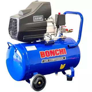 BONCHI ปั๊มลมโรตารี่ 50 ลิตร มอเตอร์ 5 แรง ฟรีของแถม 5 อย่าง สินค้ารับประกัน 1 ปี